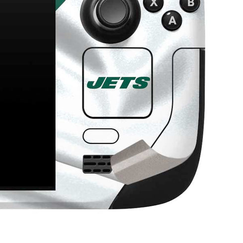 NFL New York Jets Steam Deck Handheld Gaming Computer Skin